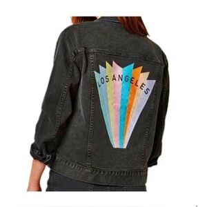 PACSUN Black Jean Jacket